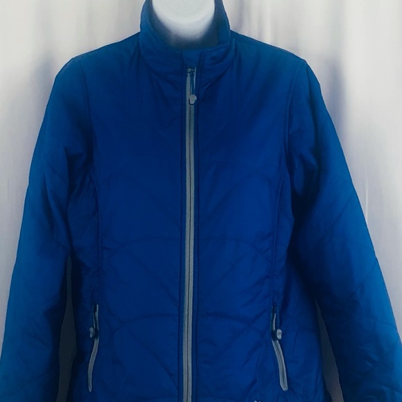 L.L.Bean quilted zip front jacket pockets XSP - Picture 6 of 16